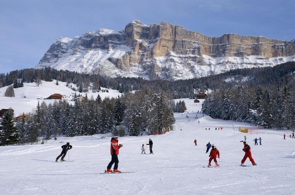 Monti Pallidi B&B Apartments Corvara In Badia Bagian luar foto